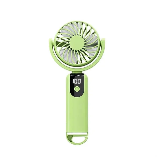 Mini Handheld Fan 3-Speed Plastic 19.5cm Portable Custom