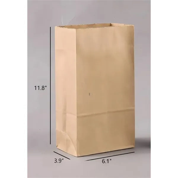 Logo Laminated Kraft Paper Packaging Bag