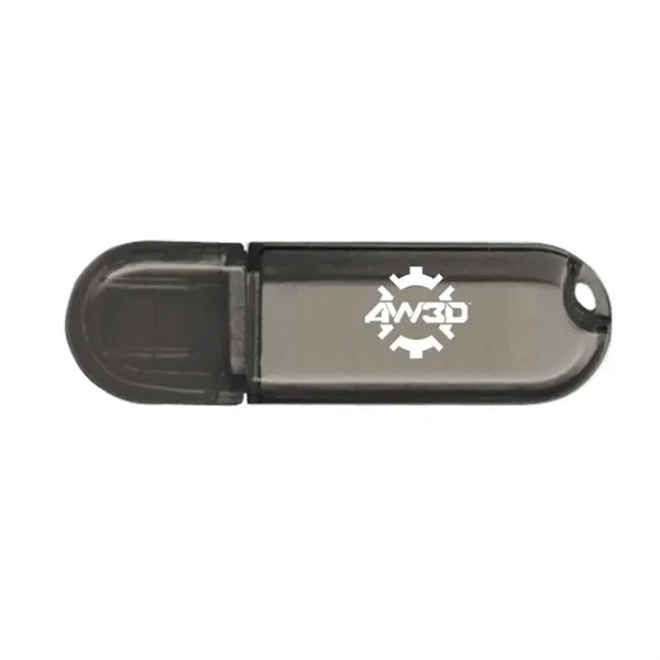 Glendale Black Translucent Oval USB