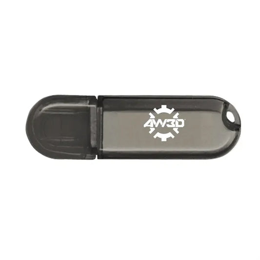 Glendale Black Translucent Oval USB