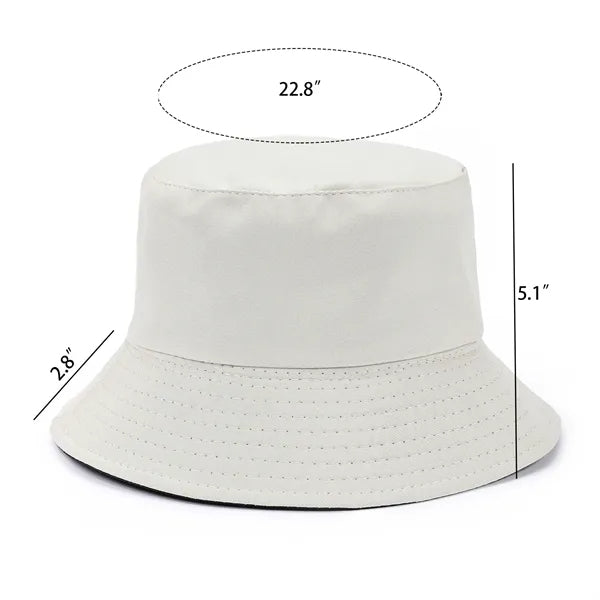 Cotton Fisherman Bucket Sun Hat