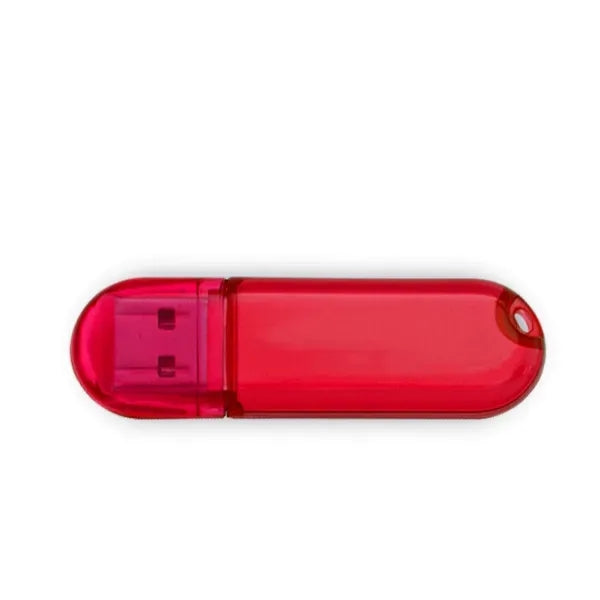 Glendale Transparent Black Oval USB