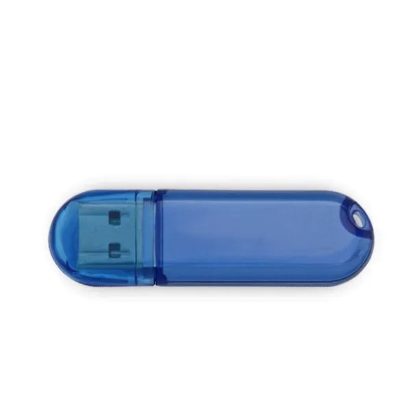Glendale Transparent Black Oval USB