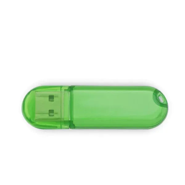 Glendale Transparent Black Oval USB