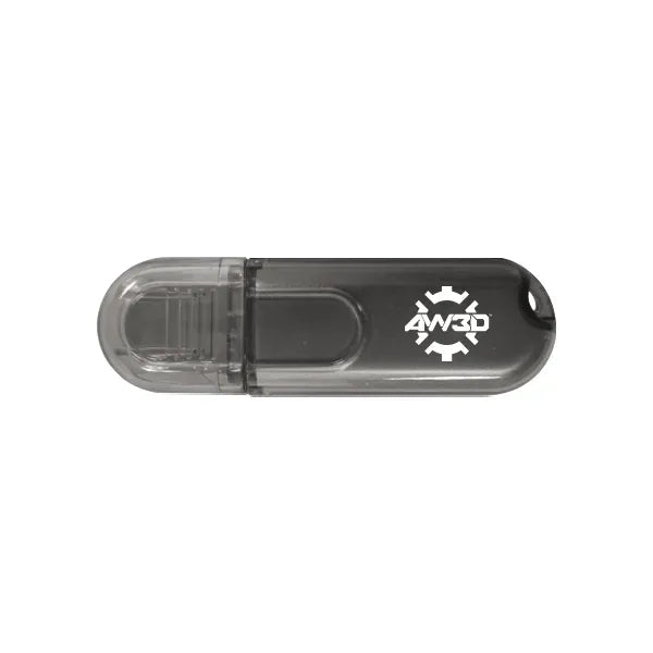 Glendale Black Translucent Oval USB