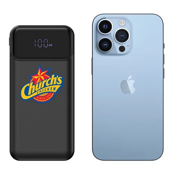 Santa Ana Digital Display Wireless Power Bank PD 15W