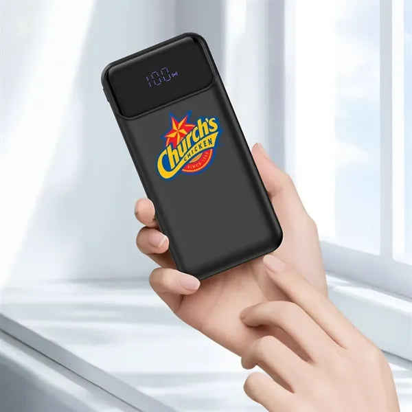 Santa Ana Digital Display Wireless Power Bank PD 15W