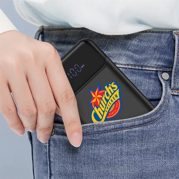 Santa Ana Digital Display Wireless Power Bank PD 15W