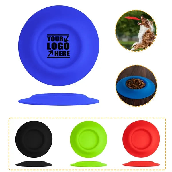 2 In 1 Flying Disc Pet Bowl