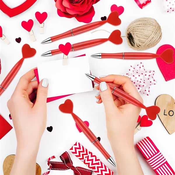 Heart Shaped Top Ballpoint Pen
