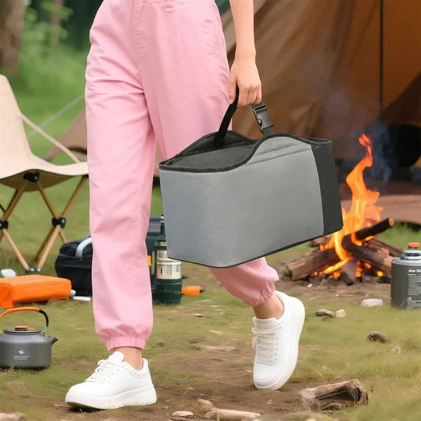 Stylish Color Blocked Picnic Insulation Bag