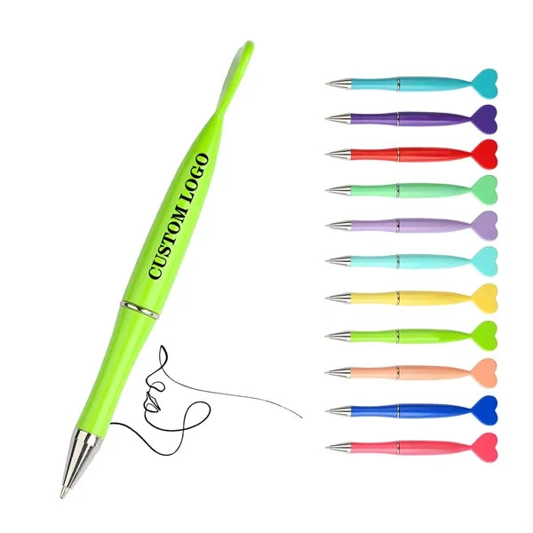 Heart Shaped Top Ballpoint Pen
