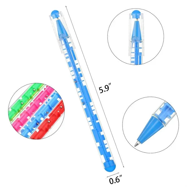 Multiple Colors Stress Relief Maze Ballpoint Pen