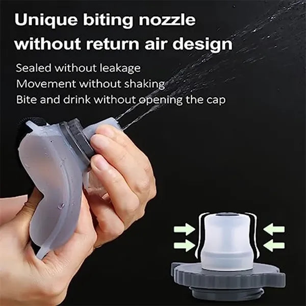 7oz. Wearable Silicone Wrist Water Bottle