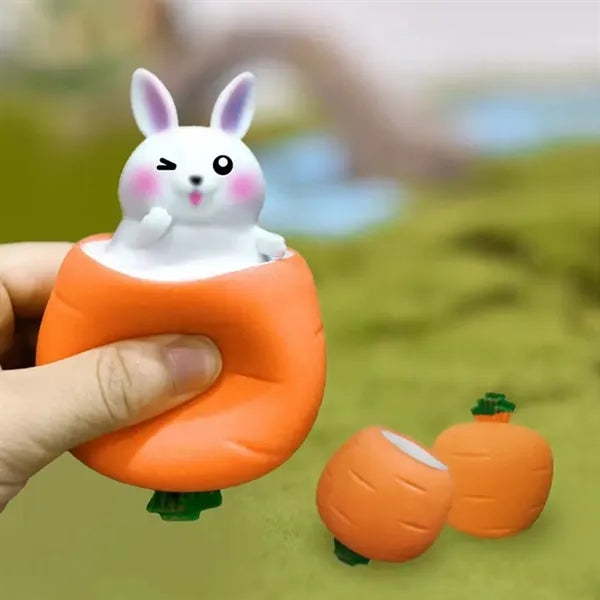 Rabbit-in-Carrot Sensory Toy