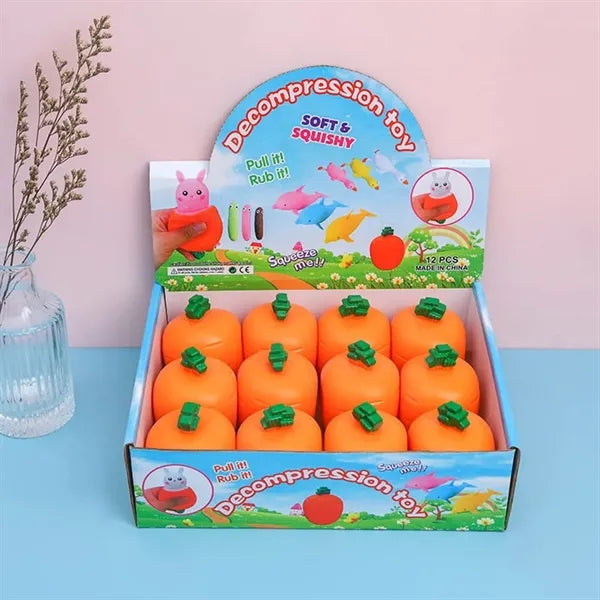 Rabbit-in-Carrot Sensory Toy
