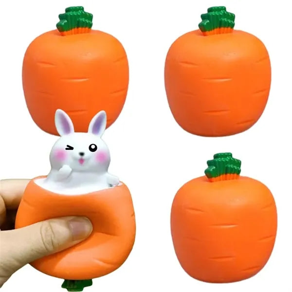 Rabbit-in-Carrot Sensory Toy