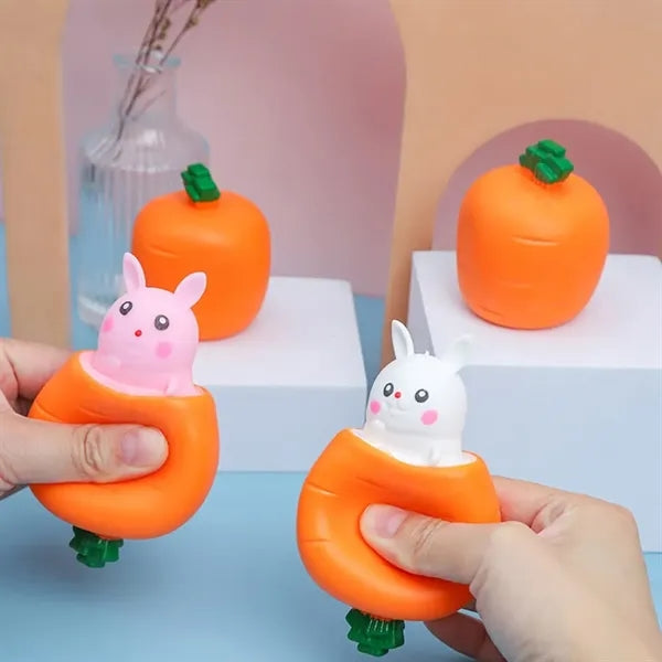 Rabbit-in-Carrot Sensory Toy