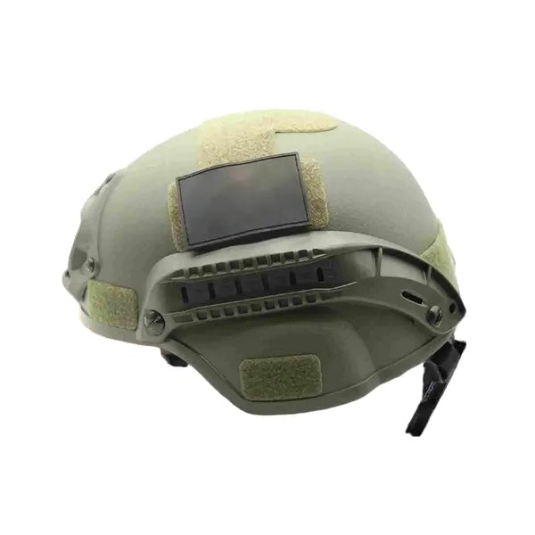 Multi-Function Tactical Style Helmet with Side Rails