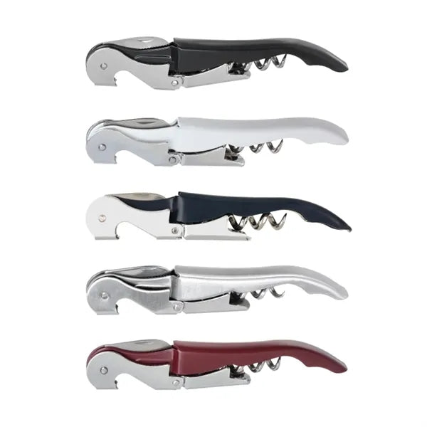 Double Hinge Corkscrew Wine Bottle Opener