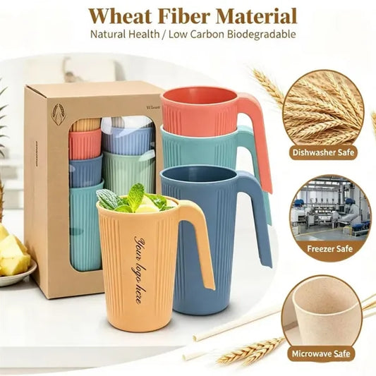 Wheat Straw Mugs