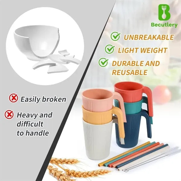 Wheat Straw Mugs