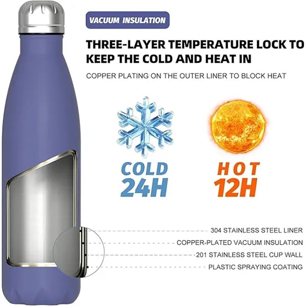 17 oz stainless steel water bottle