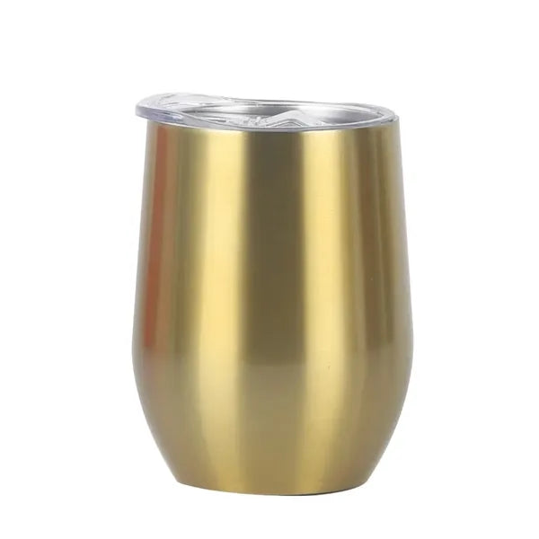 12 oz Stainless Steel Wine Tumbler Bulk with Lid