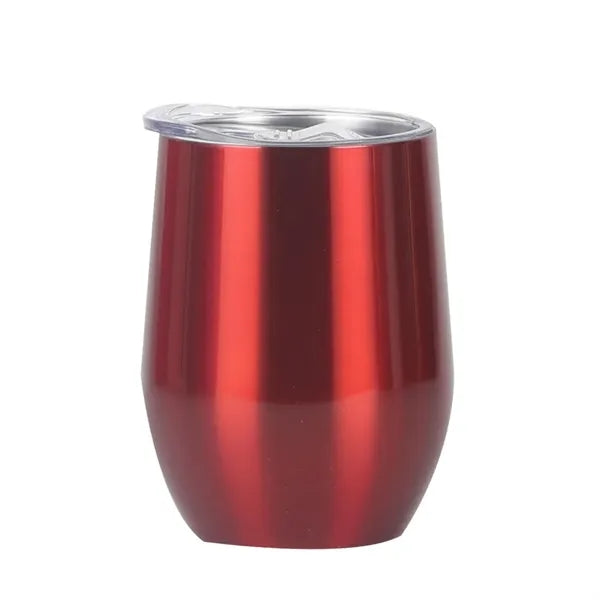 12 oz Stainless Steel Wine Tumbler Bulk with Lid
