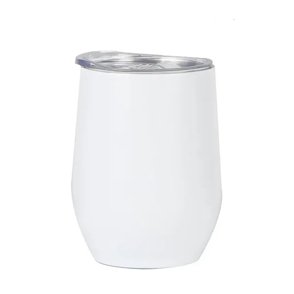 12 oz Stainless Steel Wine Tumbler Bulk with Lid