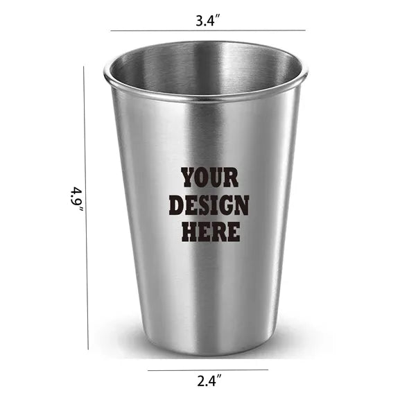 16 oz Stainless Steel Cup