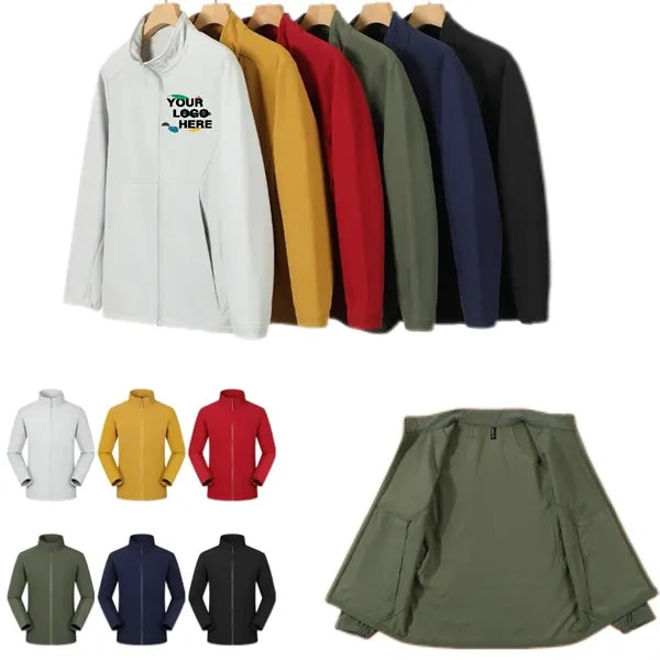Work Uniform Zip-Up Jacket