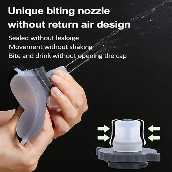 Outdoor Running Portable Silicone Wrist Water Bottle