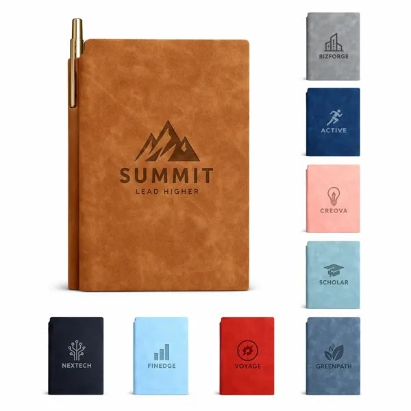 A5 Notebook with Pen Loop