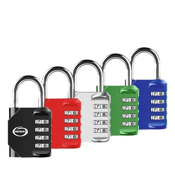 4-digit combination padlock