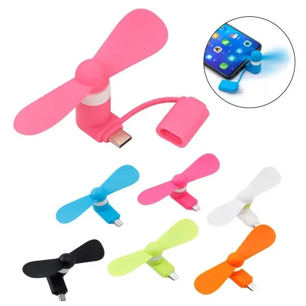 2-in-1 USB Mini Fan