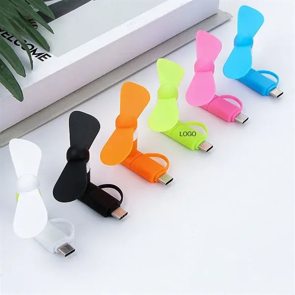 2-in-1 USB Mini Fan