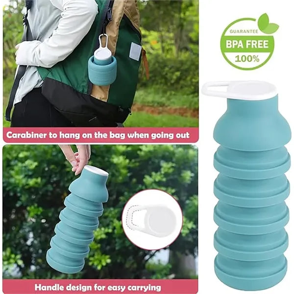 20oz Collapsible Sport Water Bottle