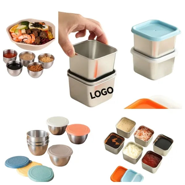 Portable Sauce Cup Seasoning Box
