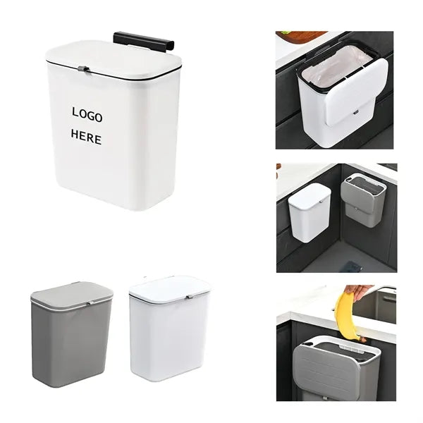 Wall-mounted kitchen garbage bin