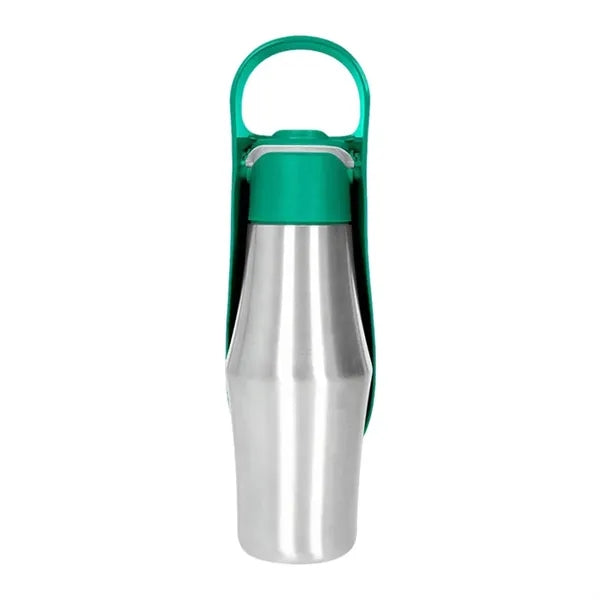 25.4Oz Stainless Steel Pet Water Bottle Dispenser