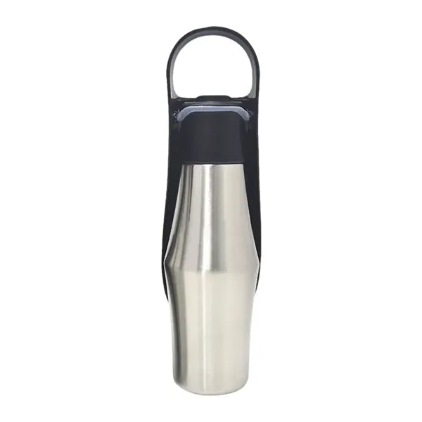 25.4Oz Stainless Steel Pet Water Bottle Dispenser