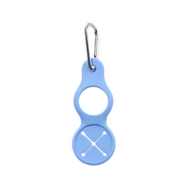 Portable Silicone Water Bottle Clip with Carabiner
