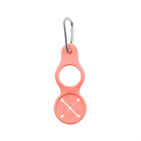 Portable Silicone Water Bottle Clip with Carabiner