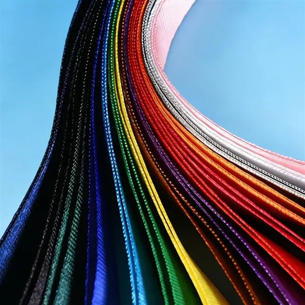 Colorful custom printed lanyards