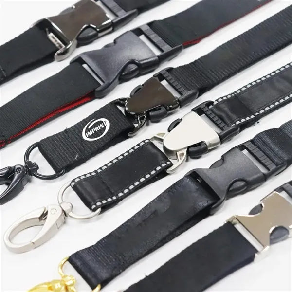 Colorful custom printed lanyards