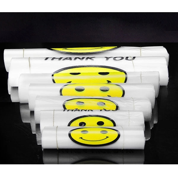 T-Shirt Plastic Shopping Bags - Small