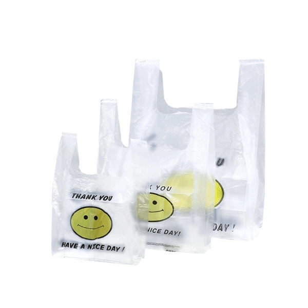 T-Shirt Plastic Shopping Bags - Small