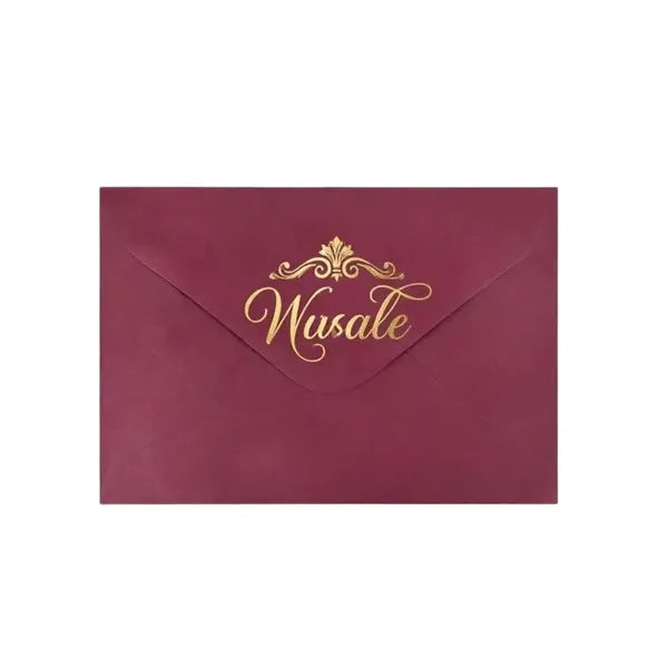 Double Offset Paper Envelope Bag, Custom Logo Gift