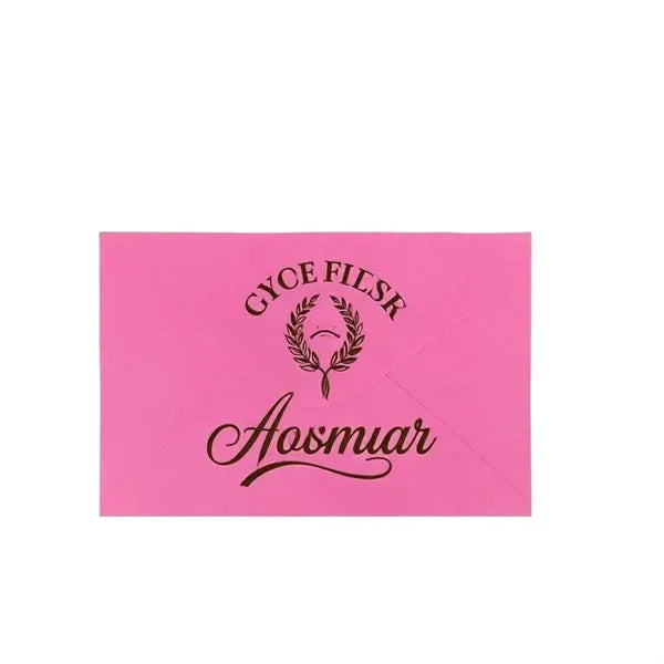 Double Offset Paper Envelope Bag, Custom Logo Gift
